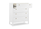 Bianca White (130) 4-Remy 4 Drawer Chest