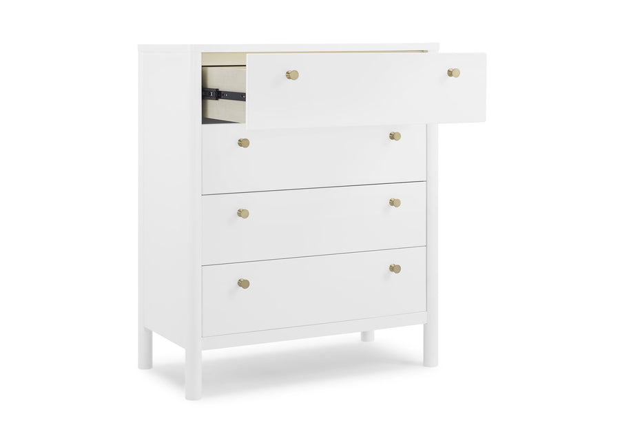 Bianca White (130) 4-Remy 4 Drawer Chest