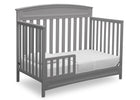 Grey (026) 11-Lila 5-in-1 Convertible Crib