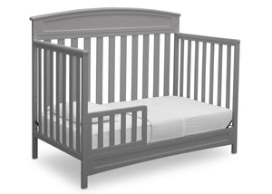 Grey (026) 12-Lila 5-in-1 Convertible Crib