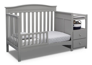 Grey (026) 11-Birkley Convertible Crib and Changer