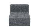 Grey Suede (5000) 1-Cozee Armless Chair