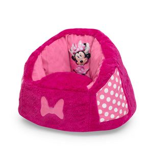 Minnie Mouse (1063) 4-Minnie Mouse Cozee Fluffy Chair, Toddler Size (for Kids Up to 6 Years Old)