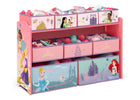 Disney Princess (1038) 4-Princess Deluxe 9 Bin Design and Store Toy Organizer