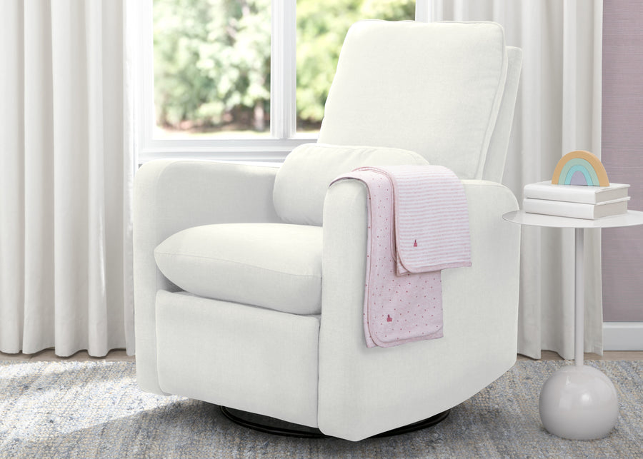 Pink Hearts & Stripes (3029) 9-babyGap Reversible 100% Organic Cotton Blankets - 2 Pack
