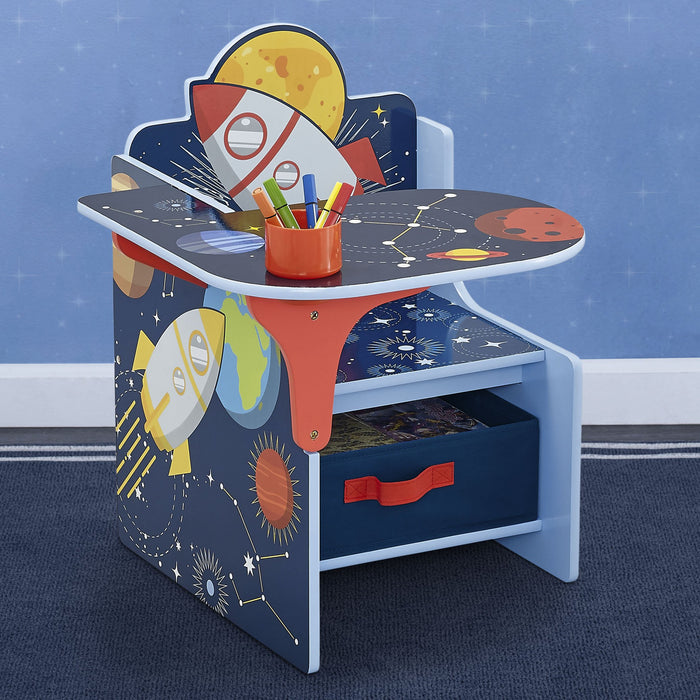 Space Adventures (1223) 3-Space Adventures Chair Desk with Storage Bin
