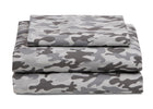 DCB: Grey Camo (3218) 5-Camo 3-Piece Twin Sheet Set