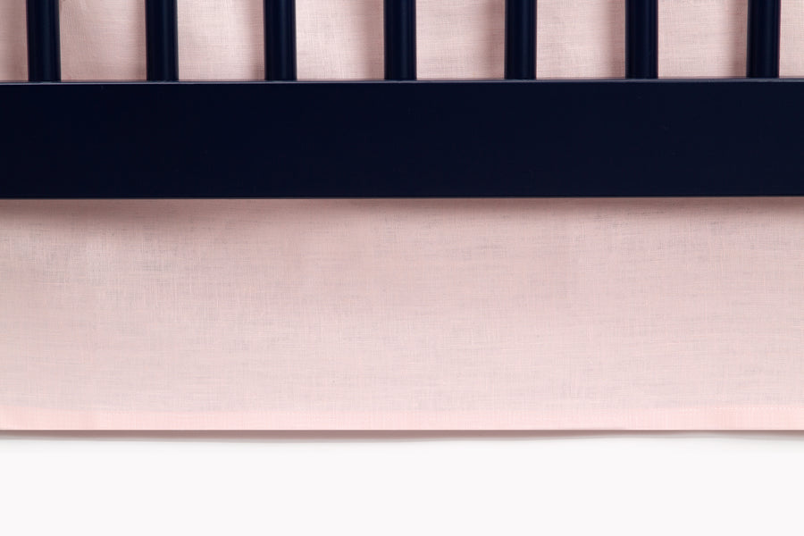 Pink (660) 6-babyGap Linen Crib Skirt