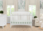 Bianca White (130) 21-Baker 4-in-1 Convertible Crib