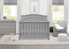 Grey (026) 1-Belmont 4-in-1 Convertible Crib