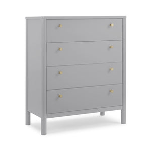 Grey (026) 13-Remy 4 Drawer Chest