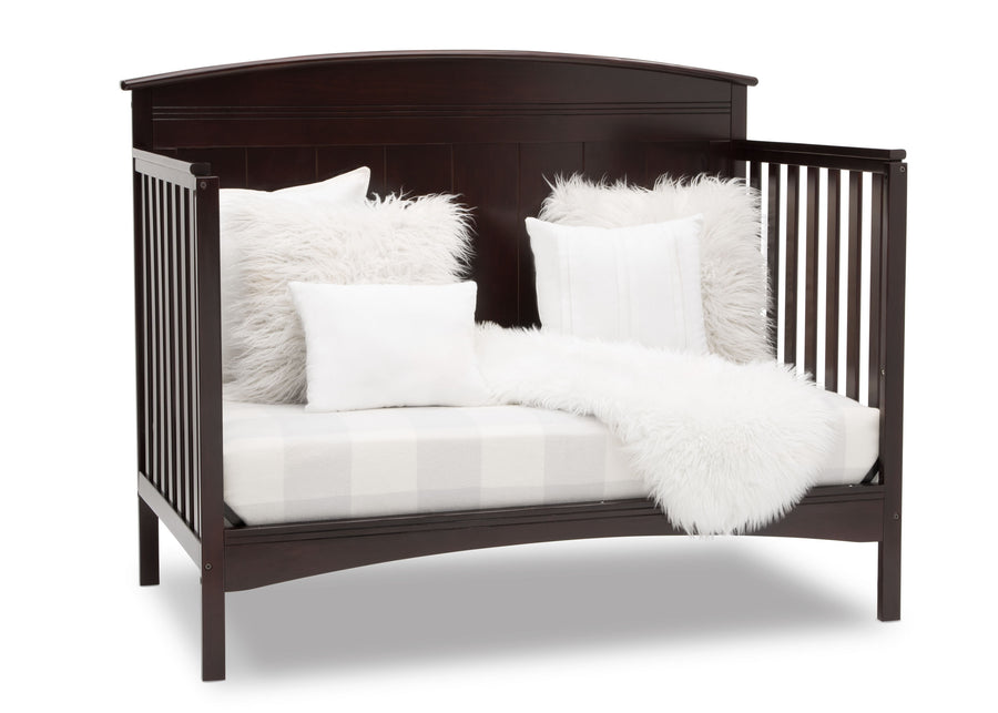 Dark Chocolate (207) 6-Archer 4-in-1 Convertible Crib