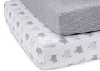 Indie Fox (3405) 5-Indie Fox Fitted Crib Sheets - 2 Pack