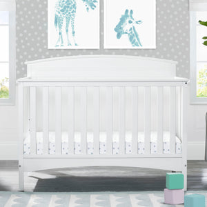 Bianca White (130) 44-Archer Deluxe 6-in-1 Convertible Crib
