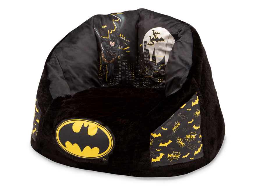 Batman (1200) 4-Batman Cozee Fluffy Chair, Kid Size (For Kids Up To 10 Years Old)