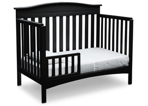 Black (001) 7-Baker 4-in-1 Convertible Crib
