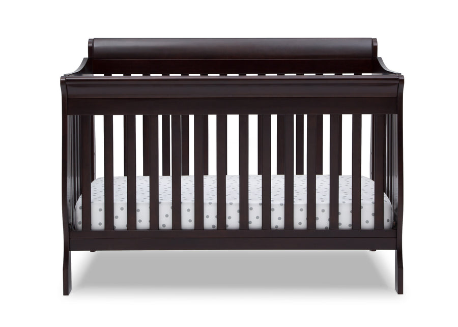 Dark Chocolate (207) 18-Canton 6-in-1 Convertible Crib