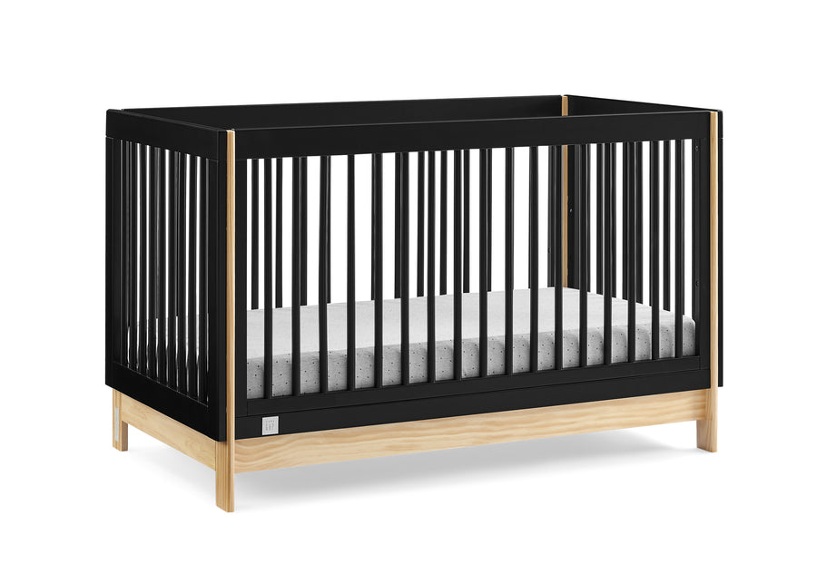 Ebony with Natural (1482) 3-babyGap Tate 4-in-1 Convertible Crib