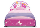 Unicorn (5063) 3-Unicorn Upholstered Twin Bed