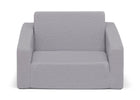 iComfort Grey (5080) 2-iComfort Memory Foam Flip-Out 2-in-1 Convertible Chair to Lounger for Kids