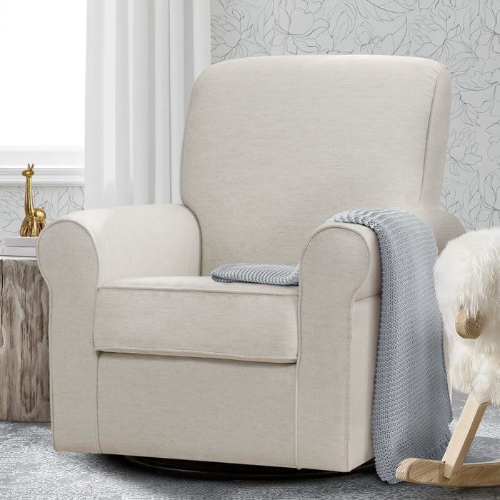 Sand (921) 0-Avery Upholstered Swivel Glider