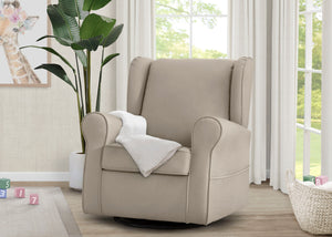 Flax (710) 2-Reston Nursery Glider Swivel Rocker Chair