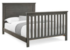 Rustic Grey (084) 16-Caden 6-in-1 Convertible Crib with Trundle Drawer