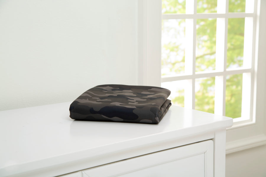 Black Camo (2358) 3-Fitted Bassinet Sheet Set, 2-Pack - Compatible with the Following babyGap Bassinet: 25508