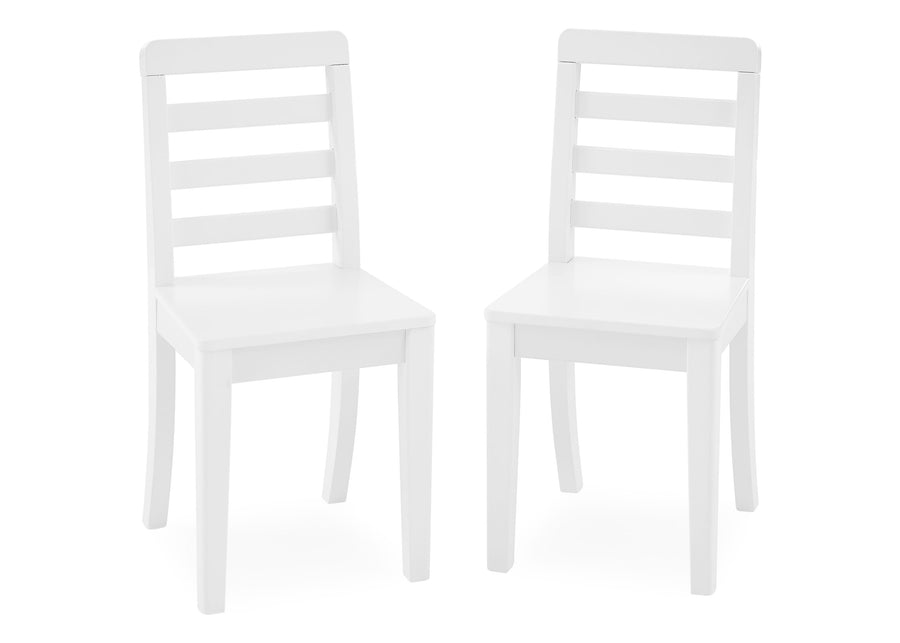 Bianca White (130) 22-Gateway Table & 2 Chair Set