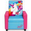 Jojo Siwa (1126) 5-JoJo Siwa High Back Upholstered Chair