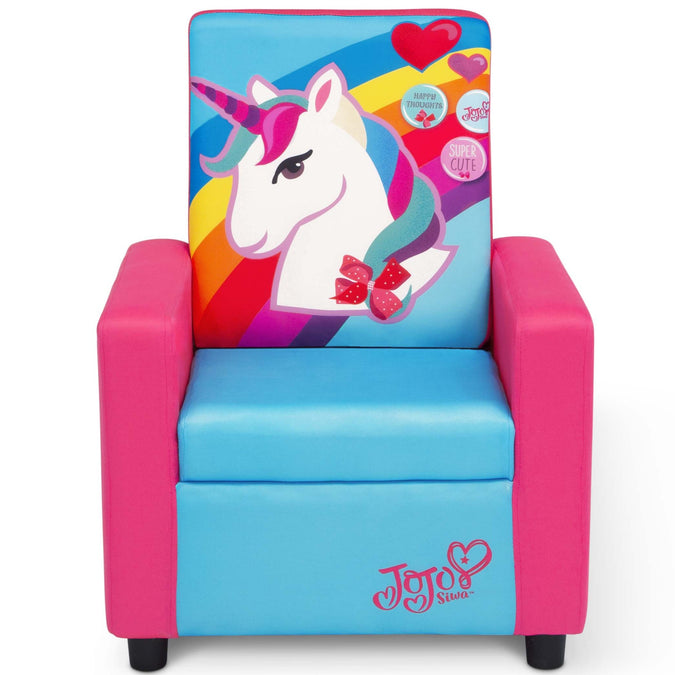 Jojo Siwa (1126) 5-JoJo Siwa High Back Upholstered Chair