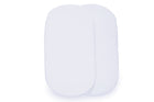 White (100) 2-Fitted Bassinet Sheet Set, 2-Pack – Compatible with the Following Delta Children Bassinets: 25020, 25021, 25022, 25602, 25023 and 25033