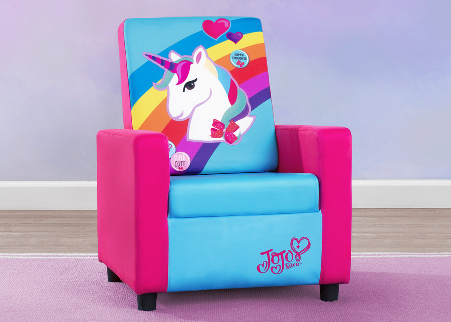 Jojo Siwa (1126) 1-JoJo Siwa High Back Upholstered Chair