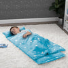 Blue Stars (2205) 22-Personalized Nap Mat with Included Pillow and Blanket for Toddlers & Kids