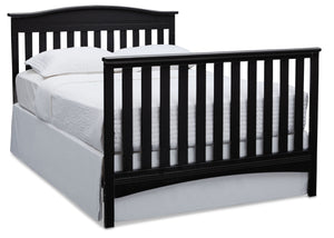 Black (001) 9-Baker 4-in-1 Convertible Crib