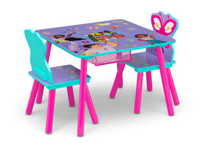 Encanto (1039) 2-Disney Encanto Kids Table and Chair Set with Storage (2 Chairs Included)