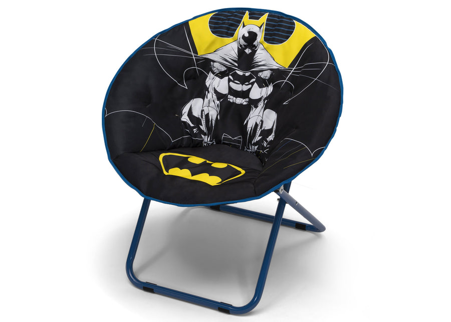 Batman (1200) 4-Batman Saucer Chair for Kids/Teens/Young Adults