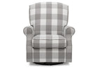 Grey Plaid (1354) 7-Oakley Nursery Glider Swivel Rocker Chair