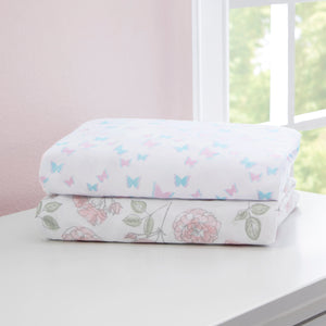 Garden Party (3019) 13-Garden Party Fitted Crib Sheets - 2 Pack