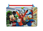 Mickey Hot Dog (1054) 6-Mickey Mouse 4-Piece Room-in-a-Box Bedroom Set - Includes Toddler Bed, Toy Bin & Desk with Chair