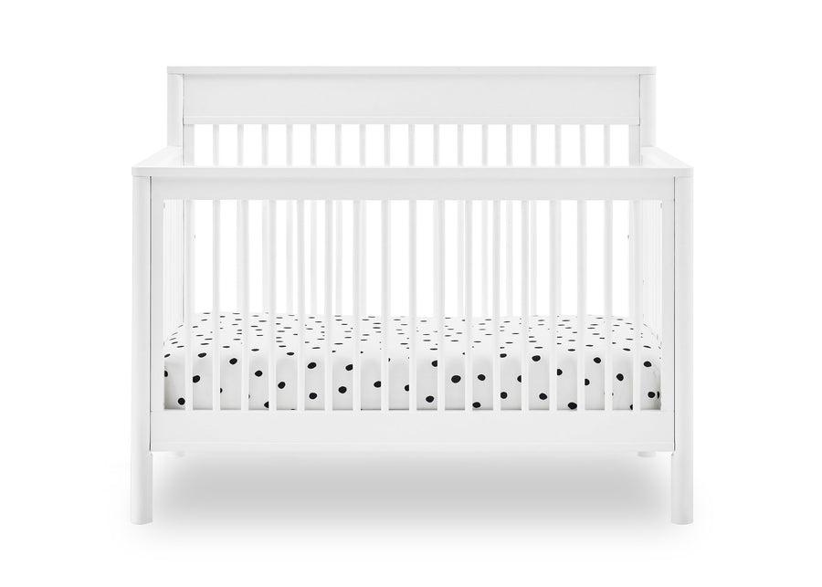 Bianca White (130) 2-Remy 6-in-1 Convertible Crib