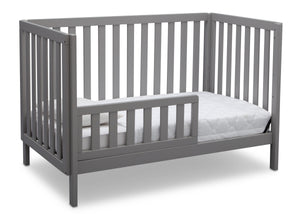 Grey (026) 17-Milo 3-in-1 Convertible Crib