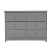 DCB: Grey (026) 10-Emerson 6 Drawer Dresser