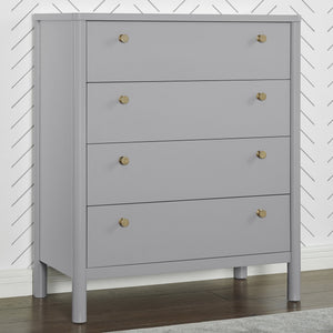 Grey (026) 25-Remy 4 Drawer Chest