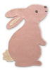Assorted (999) 2-Hand-Tufted 100% Wool Bunny Rug
