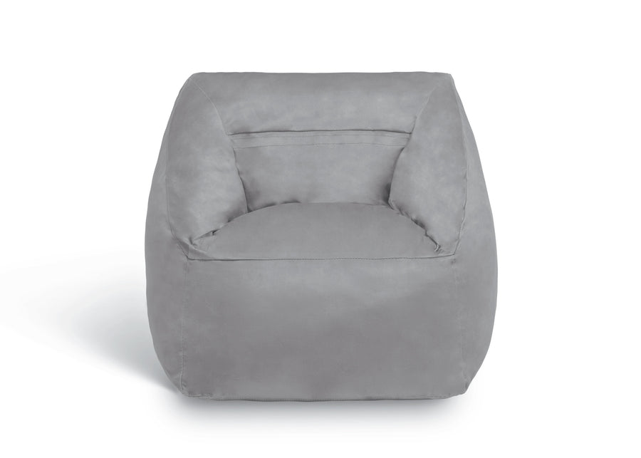 Alloy Grey (2327) 10-Cozee Cube Chair, Adult Size
