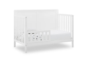 Bianca White (130) 14-Hartley 6-in-1 Convertible Crib