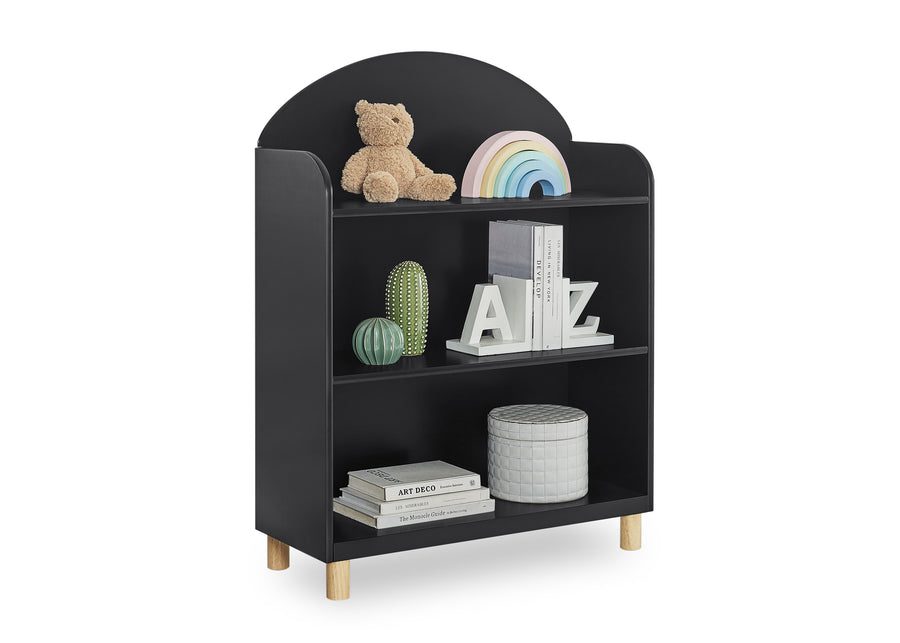 Ebony with Natural (1482) 11-Reese Bookcase
