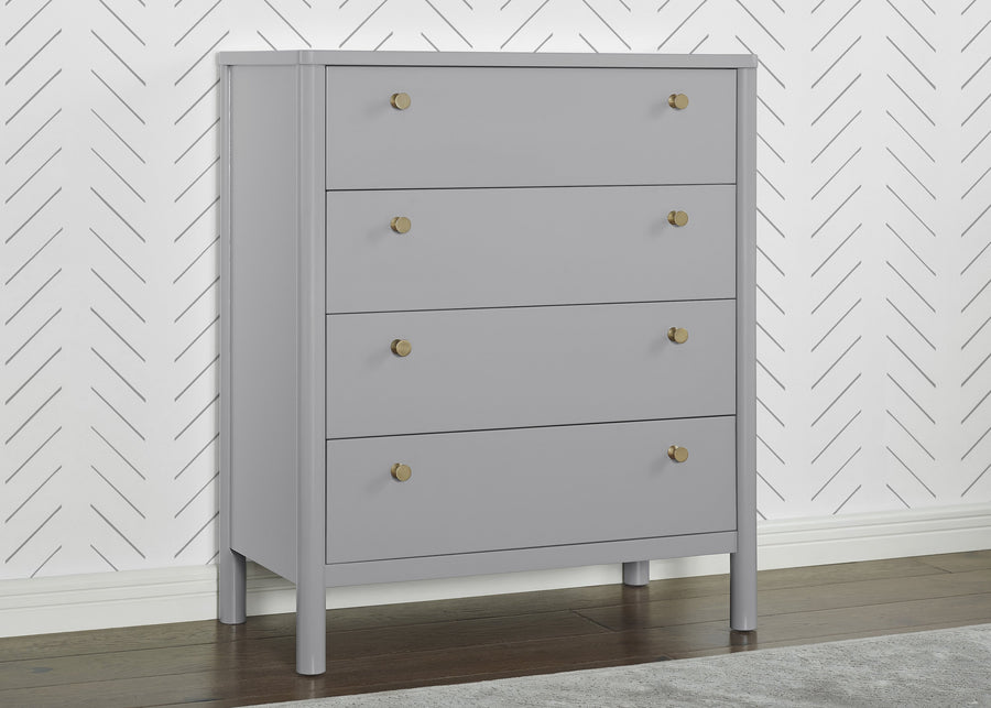 Grey (026) 9-Remy 4 Drawer Chest