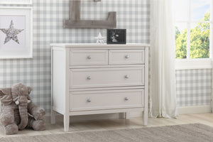 Epic 3 Drawer Dresser with Interlocking Drawers Bianca White (130) 6